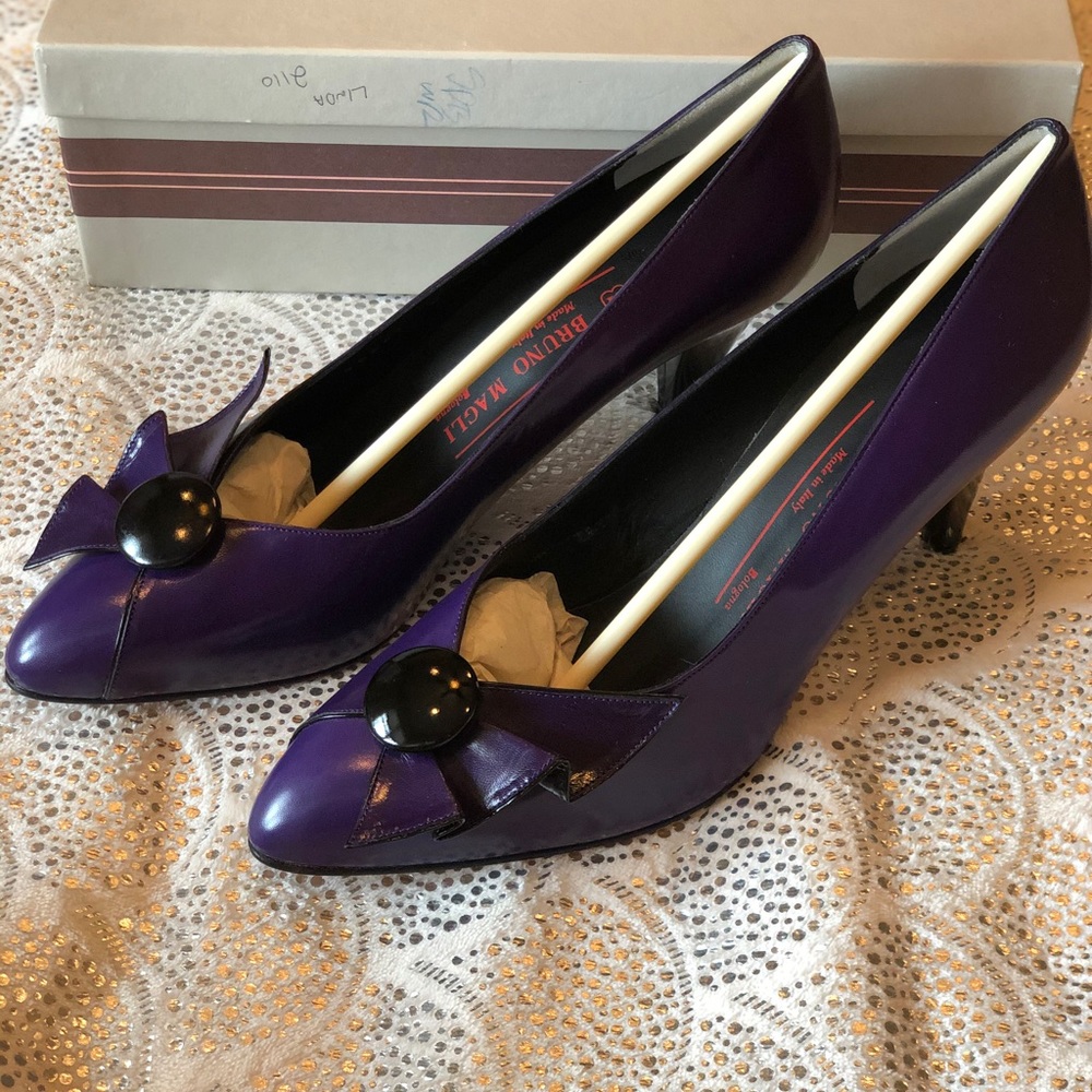 Bruno Magali purple and black